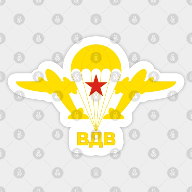 Soviet Airborne Forces Sticker by enigmaart